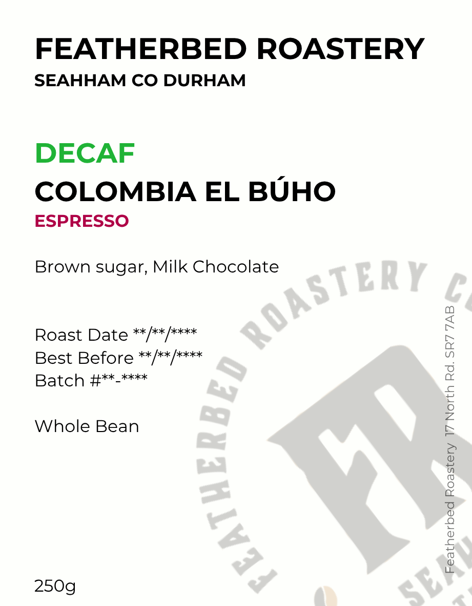 Decaf Colombia El Búho
